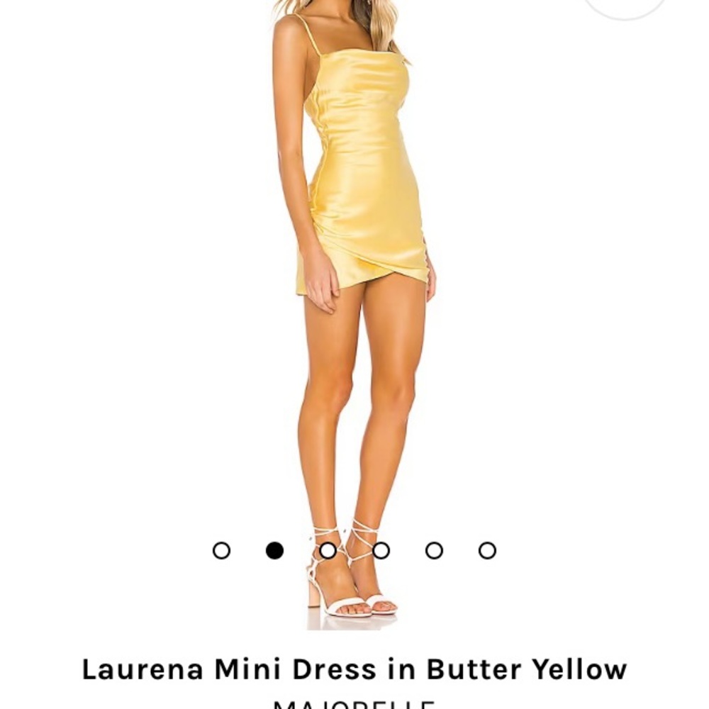 Majorelle silk slip dress